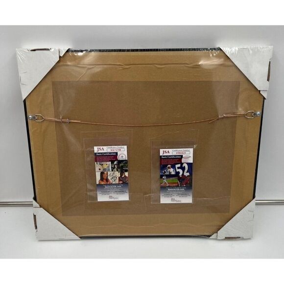 President Jimmy Carter & Richard Petty Signed Photo Cut  Framed JSA COA - Picture 7 of 9